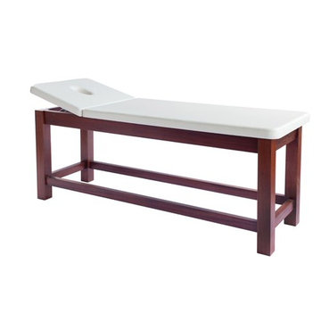 Массажная кушетка деревянная с подъемом головной секции - WC02
